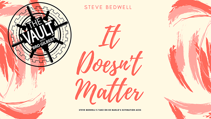 The Vault - It Doesn't Matter by Steve Bedwell video DOWNLOAD