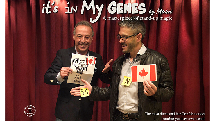 It's in My Genes (Gimmicks and Online Instructions) by Michel - Trick