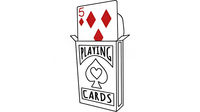 Cardiographic Lite RED CARD 5 of Diamonds Refill by Martin Lewis - Trick