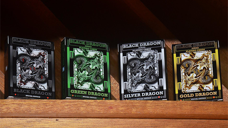 Silver Dragon (Standard Edition) Playing Cards by Craig Maidment