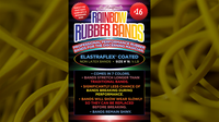 Joe Rindfleisch's SIZE 16 Rainbow Rubber Bands (Russell Leeds -Yellow ) by Joe Rindfleisch - Trick