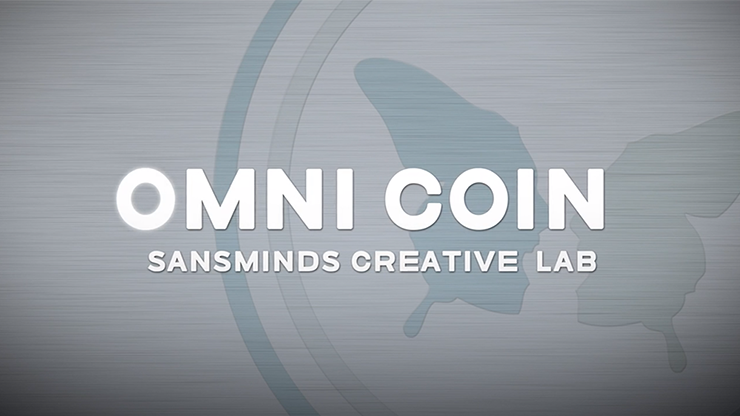 Limited Edition Omni Coin UK version (DVD and Gimmicks) by SansMinds Creative Lab - Trick