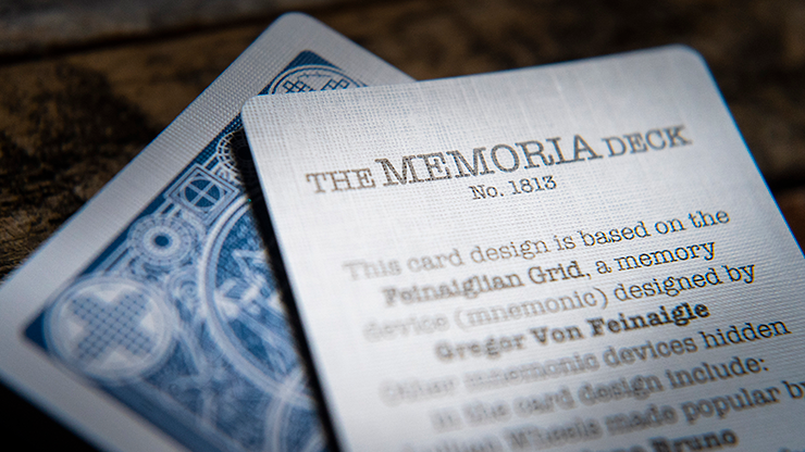 Memoria Deck, Feinaiglian Grid Playing Cards