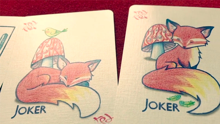 Red Fox Playing Cards