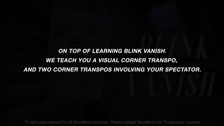 Blink Vanish (with DVD and Gimmick) by SansMinds