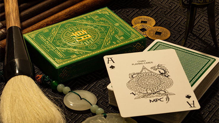 Chao, Green Playing Cards by MPC