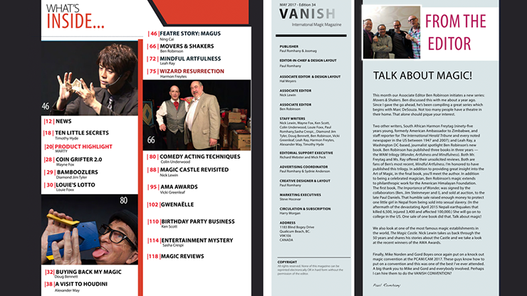 Vanish Magazine #35 eBook DOWNLOAD