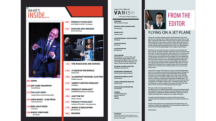 Vanish Magazine #61 eBook DOWNLOAD