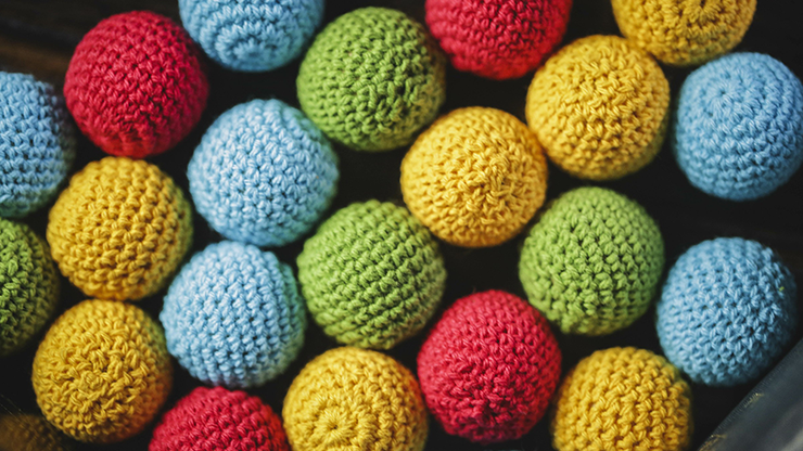 Crochet Ball Set (Yellow) by TCC