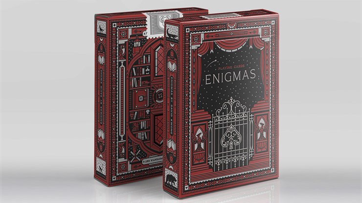 ENIGMAS Puzzle Hunt (RED) Playing Cards