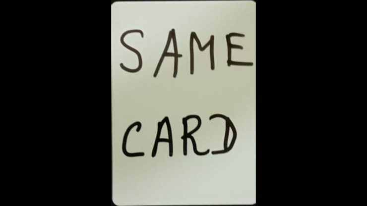 The Same Card by Dibya Guha video DOWNLOAD