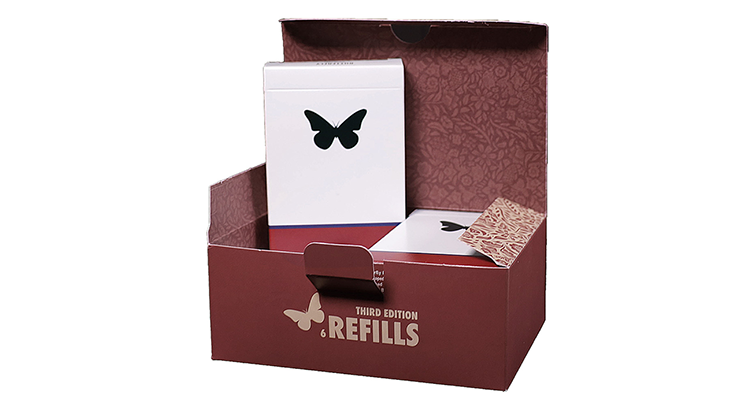 Refill Butterfly Cards Red 3rd Edition (6 pack) by Ondrej Psenicka