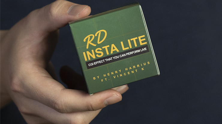 RD Insta Lite (Gimmick and Online Instructions) by Henry Harrius - Trick