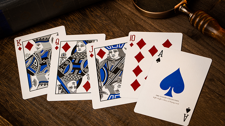 NOC (Blue) The Luxury Collection Playing Cards by Riffle Shuffle x The House of Playing Cards