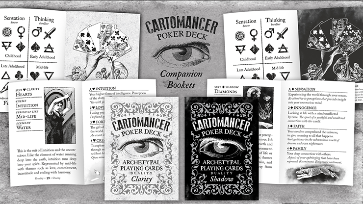 Cartomancer Shadow Classic (with Booklet) Playing Cards