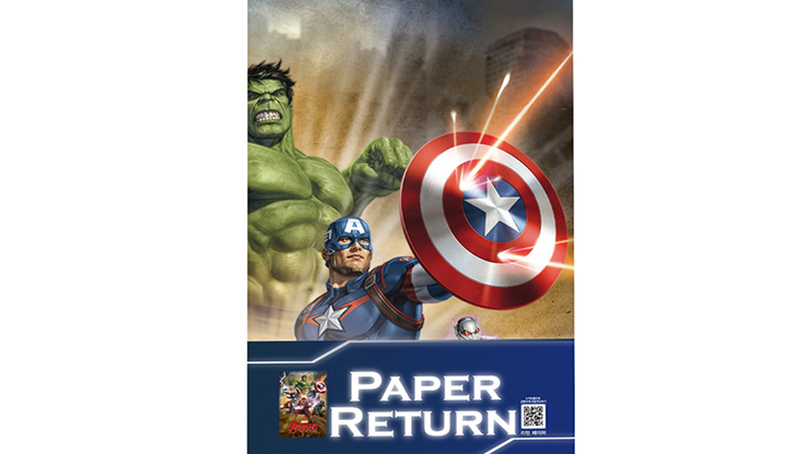 Paper Restore (AVENGERS) by JL Magic - Trick