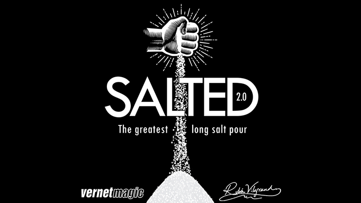 Salted 2.0 (Gimmicks and Online Instructions) by Ruben Vilagrand and Vernet - Trick