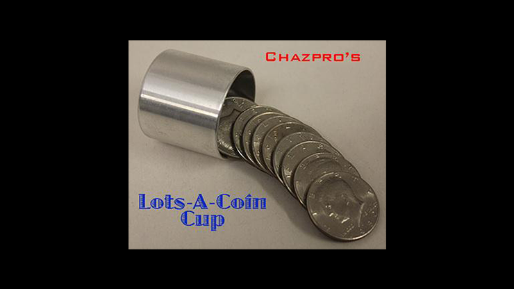 Lots-A-Coins Cup Half Dollar Size by Chazpro Magic - Trick