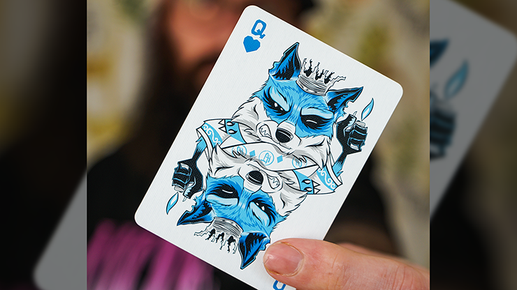 Trash & Burn (Blue) Playing Cards by Howlin' Jacks