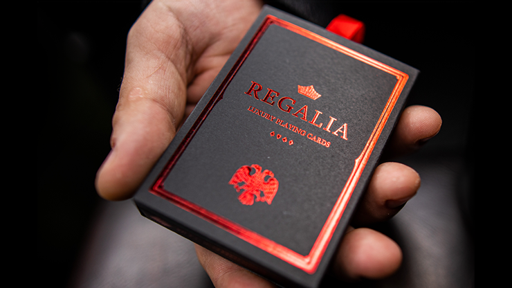 Regalia Red Playing Cards (Signature Edition) by Shin Lim