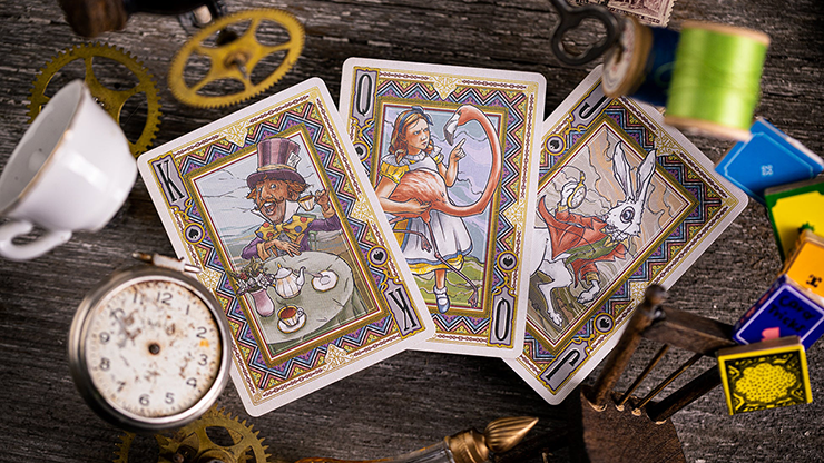 Alice in Wonderland Playing Cards by Kings Wild