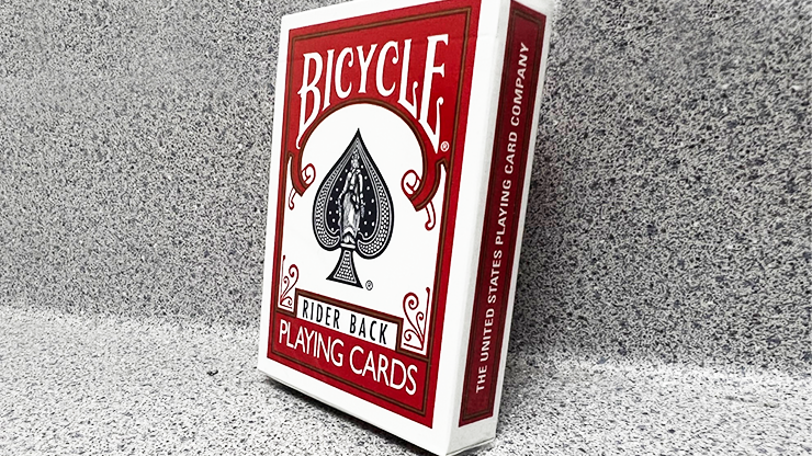 Bicycle 2 Faced Red Tuck (Mirror Deck Same on both sides) Playing Card