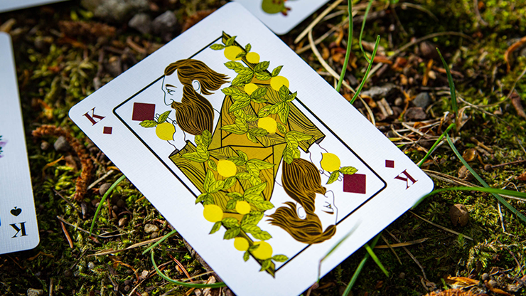 The Green Man Playing Cards (Summer)  by Jocu