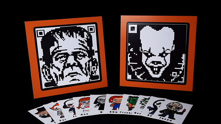 QR HALLOWEEN PREDICTION FRANKENSTEIN (Gimmicks and Online Instructions) by Gustavo Raley - Trick