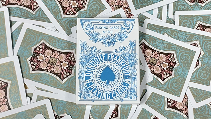 Four Continents (Blue) Playing Cards