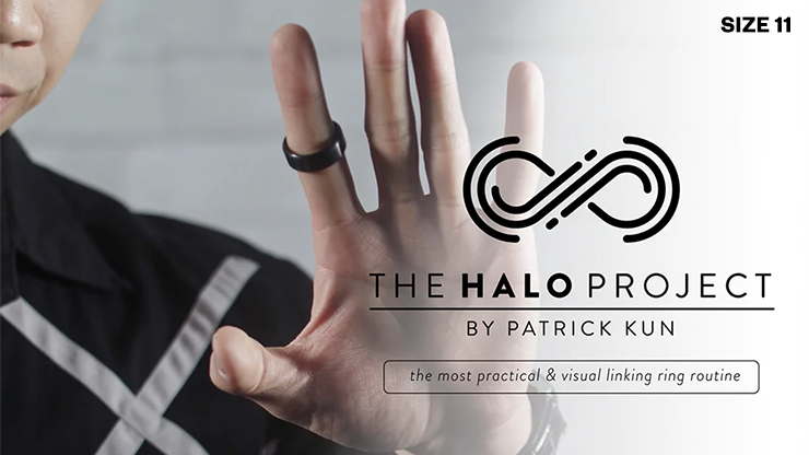 The Halo Project (Silver Edition) Size 11 (Gimmicks and Online Instructions) by Patrick Kun - Trick