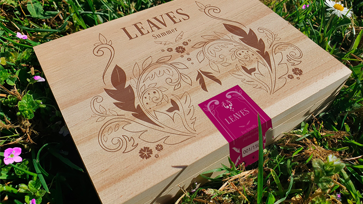 Wooden Leaves Summer Box Set Playing Cards by Dutch Card House Company