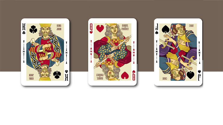 Shakespeare (Black) Playing Cards