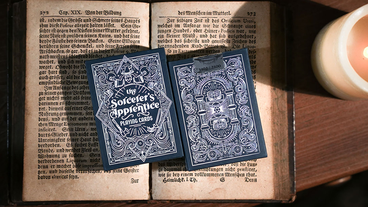 Sorcerer's Apprentice Playing Cards (Blue)