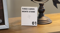 Three Cards Monte Stand RED (Gimmicks and Online Instruction) by Jeki Yoo - Trick