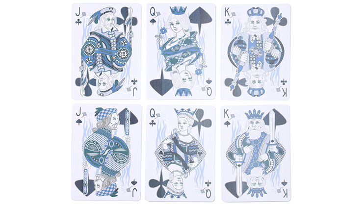 Gilded Bicycle Stingray (Teal) Playing Cards