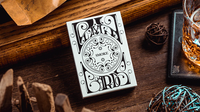 Smoke & Mirror (Smoke-White) Standard Limited Edition Playing Cards by Dan & Dave