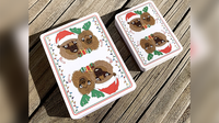 Alpaca Christmas Kids Playing Cards