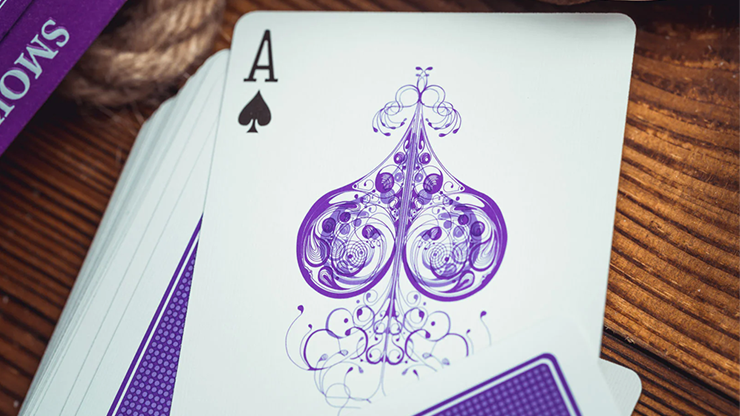 Smoke & Mirrors V9, Purple (Standard) Edition Playing Cards by Dan & Dave