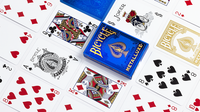 Bicycle Metalluxe Blue Playing Cards by US Playing Card Co.