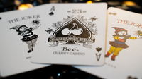 Limited Bee X Cherry (Blue) Playing Cards
