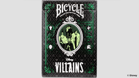 Bicycle Disney Villains (Green) by US Playing Card Co.