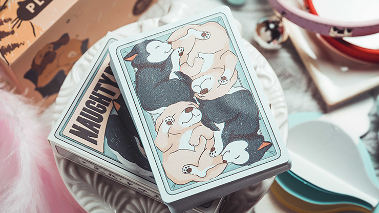 Naughty Dog Playing Cards by 808 Magic and Bacon Playing Card