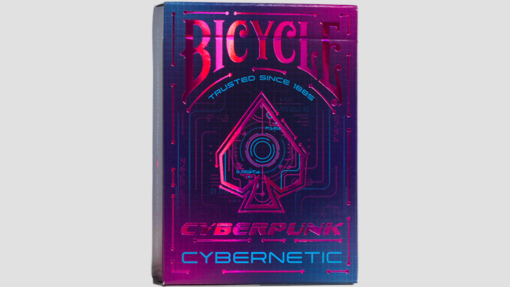 Bicycle Cyberpunk Cybernetic Playing Card by Playing Cards by US Playing Card Co.