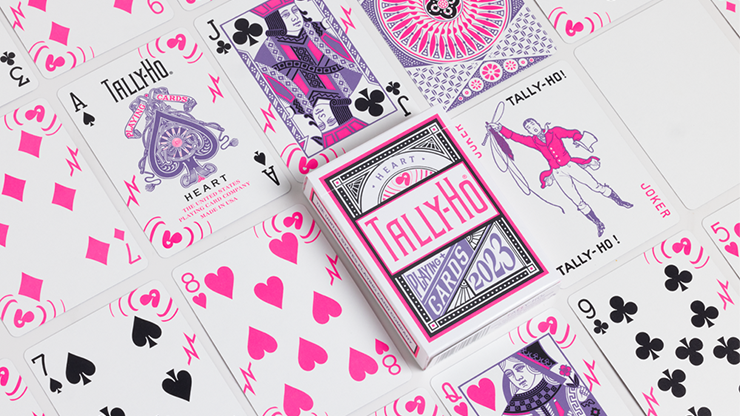 Tally Ho Circle Back Heart Playing Cards by US Playing Card Co.