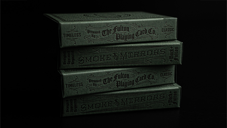 Smoke & Mirrors Anniversary Edition: Green Playing Cards by Dan & Dave