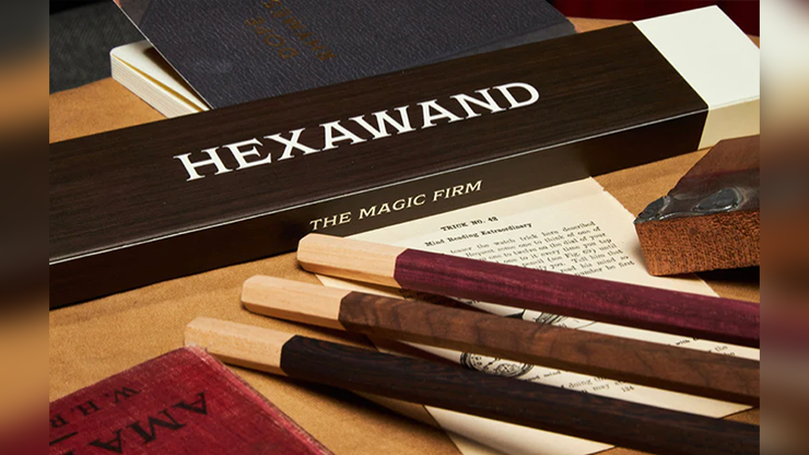 Hexawand Wenge (Black) Wood by The Magic Firm - Trick