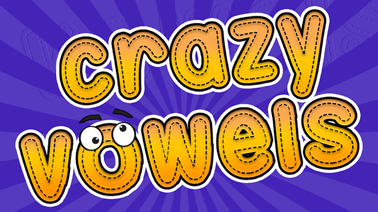 Crazy Vowels by PlayTime Magic DEFMA