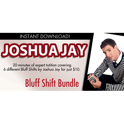 Bluff Shift Bundle by Joshua Jay and Vanishing, Inc. - Video Download