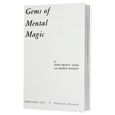 Gems of Mental Magic by Arthur Buckley and The Conjuring Arts Research Center - ebook