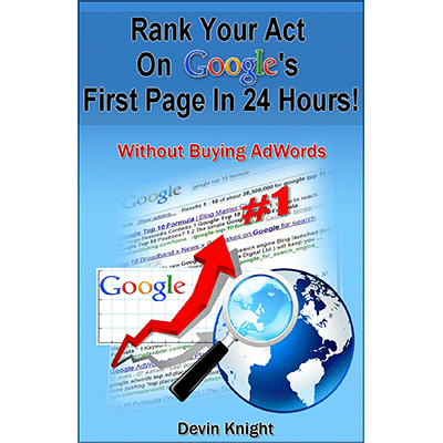 How To Rank Your Act on Google by Devin Knight - ebook